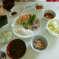 tomitomico's cooksnap of when they made 我家の☆手巻き寿司☆.