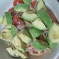 まめぞう's cooksnap of when they made トマトとツナとアボカドの冷製パスタ.