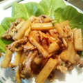 むちにゃ's cooksnap of when they made 大根と豚肉のプルコギ風.