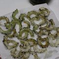 ちえとみう's cooksnap of when they made ゴーヤーチップス.