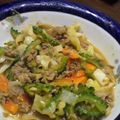 花七絵's cooksnap of when they made 夏はコレだ!!!ゴーヤのピリ辛味噌♪.