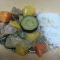 センターうさこ's cooksnap of when they made 夏野菜とチキンのカレー煮.