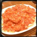 トマトすいか's cooksnap of when they made ソーセージ入りラビオリ風トマトソースかけ.