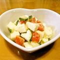 マッハママ's cooksnap of when they made コロコロ夏野菜とはんぺんの柚子マヨサラダ.