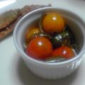しょこたん501's cooksnap of when they made フライパンでピーマンとプチトマトのマリネ.