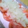 鬼嫁ちーちゃん's cooksnap of when they made ☆新鮮トマト☆オニオンのせサラダ.