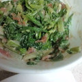 よっちゃん☆☆'s cooksnap of when they made セロリの葉の梅マヨネーズ和え.