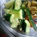 mizukane's cooksnap of when they made 簡単♪　叩きキュウリの大葉和え♬.