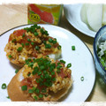 maichamm's cooksnap of when they made トマトのたまご炒め.