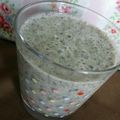 ♪フェイ♪'s cooksnap of when they made 【秘伝の美肌】黒ゴマバナナ豆乳ジュース♪.