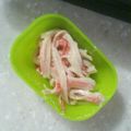 ふーちゃんマミー's cooksnap of when they made お弁当に♪かにかまの醤油マヨ和え.