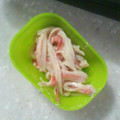 ふーちゃんマミー's cooksnap of when they made お弁当に♪かにかまの醤油マヨ和え.