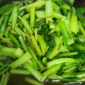 82tarou's cooksnap of when they made お弁当に！小松菜＆新生姜の中華炒め♪.