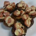 Mike929's cooksnap of when they made しいたけのケチャマヨウインナーのせ.