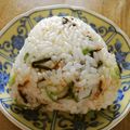 iketa's cooksnap of when they made 葱と塩昆布のおにぎり。.