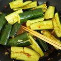 ピプチ's cooksnap of when they made 美味しい！ピリ辛きゅうり★.