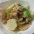 kotechi's cooksnap of when they made 長芋と鶏肉の塩麹炒め.