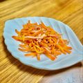 ねっちゃんっ's cooksnap of when they made にんじんとハムの洋風きんぴら.