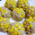 夏の記念日's cooksnap of when they made 彩り鮮やか♪コーン焼売（ヘルシオ使用）.
