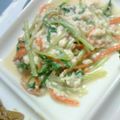 ｍ´ｓ ｍａｍ's cooksnap of when they made シャキシャキ水菜と人参の白和え.