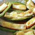 ちにゃる's cooksnap of when they made 超簡単！ゴーヤとちくわで●わさびマヨ焼♫.