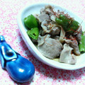 キョク's cooksnap of when they made 砂肝とししとうのさっぱり炒め.