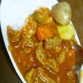 りょうりっこ☆'s cooksnap of when they made コラーゲンたっぷり　うちの牛すじカレー.