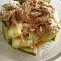 なっ2−'s cooksnap of when they made ✿胡瓜とツナの❀簡単✿ポン酢和え.
