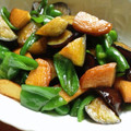 月見なっとう's cooksnap of when they made めっちゃ簡単！なすとさつま揚げの甘辛煮☆.
