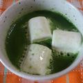Mike929's cooksnap of when they made 甘くて美味しい☆メープルマシュマロ青汁♪.