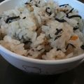 ｈｉｒａｈｉｒａ's cooksnap of when they made ひじきの炊き込みご飯.