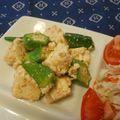 berry_a's cooksnap of when they made 厚揚げとおくらの胡麻和え♪.
