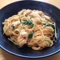 maarine's cooksnap of when they made 焼きビーフン、オイスターソースで.