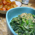 ゃぁゃ's cooksnap of when they made 小松菜のごま和え.