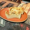 りうがメン's cooksnap of when they made 油卵なし新食感ヨーグルトおからケーキ☆桃.