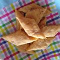 おぐにゃんこ's cooksnap of when they made サクサク♫♬　かにかま＆チーズスナック.