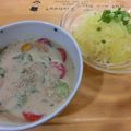 ショコラ1213's cooksnap of when they made 豆乳の冷製スープdeそうめんかぼちゃ.