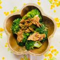 チェックのミニくま's cooksnap of when they made ﾌﾞﾛｯｺﾘｰのはごろも和え.
