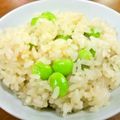 ♪♪ちょこ♪♪'s cooksnap of when they made ほっこり香ばしいのよ！枝豆ご飯.