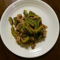 ゆまのキッチン's cooksnap of when they made ゴーヤのゴマ味噌炒め.