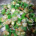 ふくぷく母さん's cooksnap of when they made オクラとふわふわしらすのおかか和え.