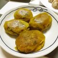 ayaakari's cooksnap of when they made 余ったカボチャの煮物で☆カボチャおやき.