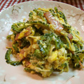 てらよう's cooksnap of when they made ■ゴーヤとえのきの卵炒め■.