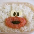 紅葉ｙ's cooksnap of when they made パパ用簡単キャラ弁『明太子でオバＱ』.