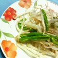 キョク's cooksnap of when they made シンプル♪もやし炒め.