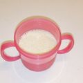 新妻あや's cooksnap of when they made 黒蜜が決め手★きなこ★バナナみるく.