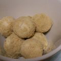 ちょんこ's cooksnap of when they made ピーナッツバタースノーボールクッキー☆彡.