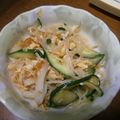 まあくんのおくさん's cooksnap of when they made 錦糸卵と胡瓜のピリ辛中華サラダ☆.