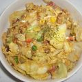 てる坊's cooksnap of when they made キャベツのクリーミー卵炒め.