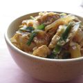 doiko's cooksnap of when they made 少ないお肉でも満足感♫変わり親子丼.